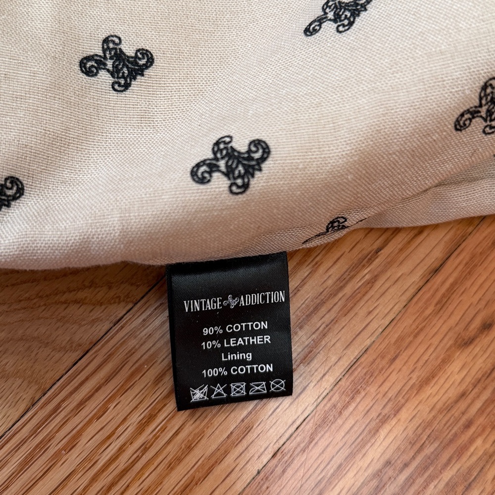 Vintage Addiction Bag Tot Canvas --HOW do I Like my Coffee? NWT - Picture 11 of 16